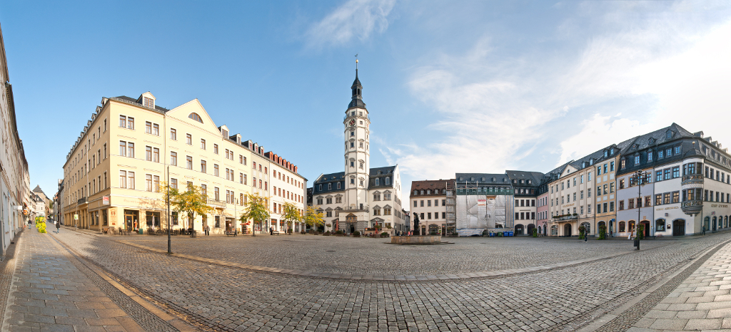 Marktplatz Gera - Quelle: Fotolia, (c) Michael Schtze